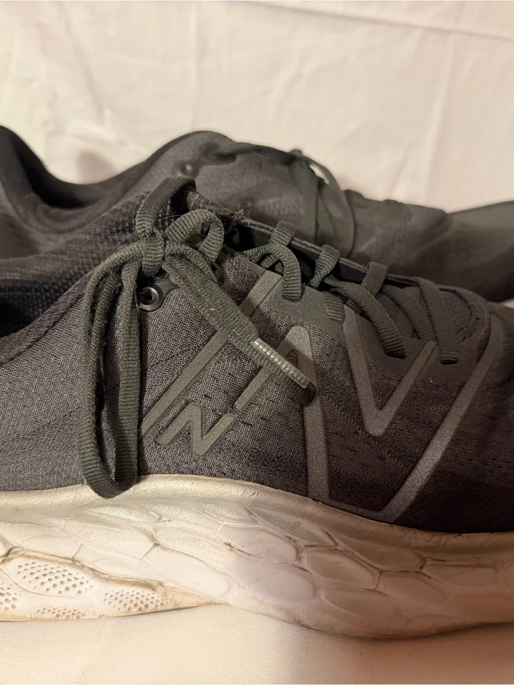 New Balance Men's Black Athletic Running Shoes - Lightweight Comfort 13